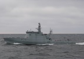 Lietuvos kariuomenės įsigijo patrulinį laivą P15 - 1