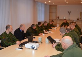 Lietuvos kariuomenės vadas Rukloje domėjosi, kaip vykdomas pasirengimas NATO sąjungininkų... - 2
