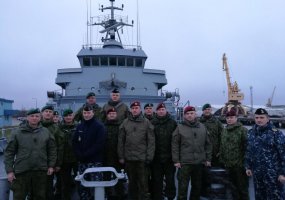 Karinių jūrų pajėgų štabe vyko Lietuvos kariuomenės vyriausiųjų puskarininkių susitikimas - 1