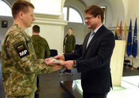 Lithuanian Armed Forces military police team deployed to Afghanistan  - 2