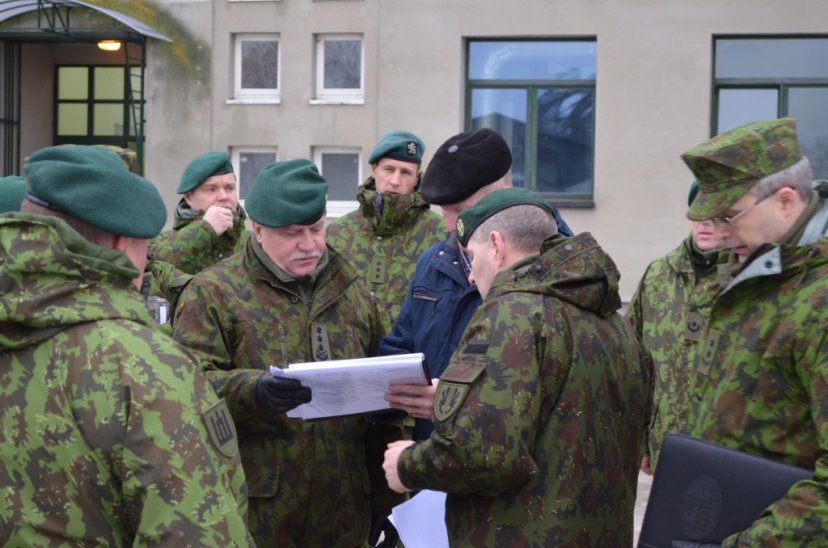 Lietuvos kariuomenės vadas Rukloje domėjosi, kaip vykdomas pasirengimas NATO sąjungininkų...