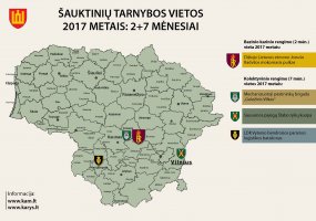 Sudaryti 2017 metų šaukimo į nuolatinę privalomąją pradinę karo tarnybą sąrašai - 6