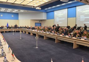 NATO vadovybė ir šalių kariuomenių vadai Briuselyje aptarė aktualius saugumo klausimus - 3