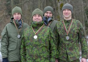 Stipriausi slidininkai Lietuvos kariuomenėje - kariai savanoriai - 1