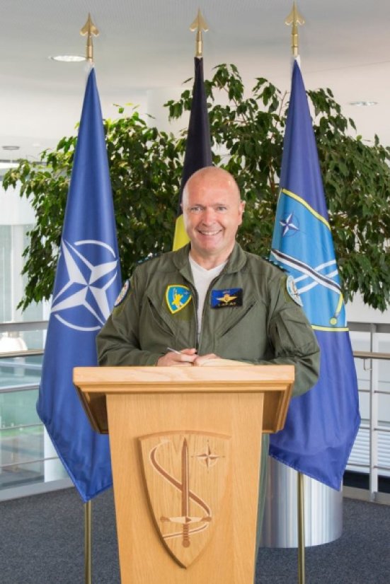 Lietuvoje lankosi Jungtinio oro operacijų centro vadas gen. mjr. Thierry Dupont