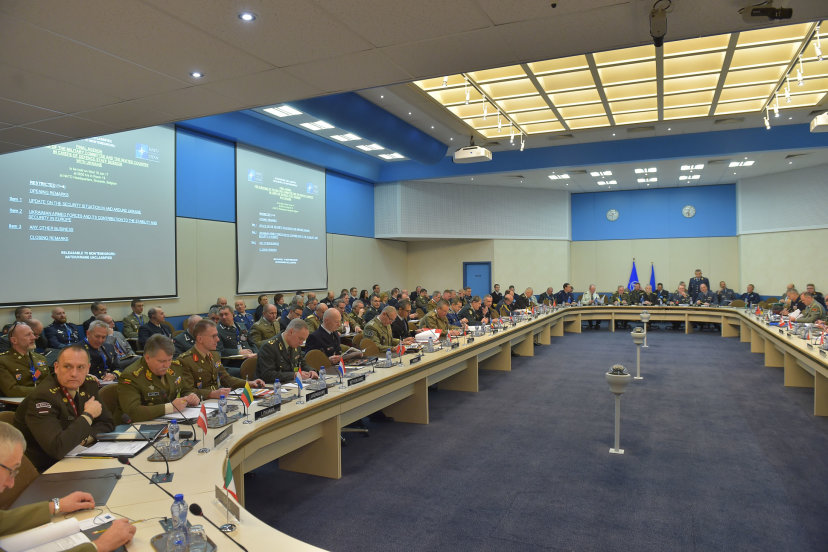 NATO leadership and CHODs discussed security in Brussels