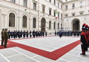 Lietuvos ir Italijos kariuomenių vadai Romoje aptarė karinį bendradarbiavimą - 5