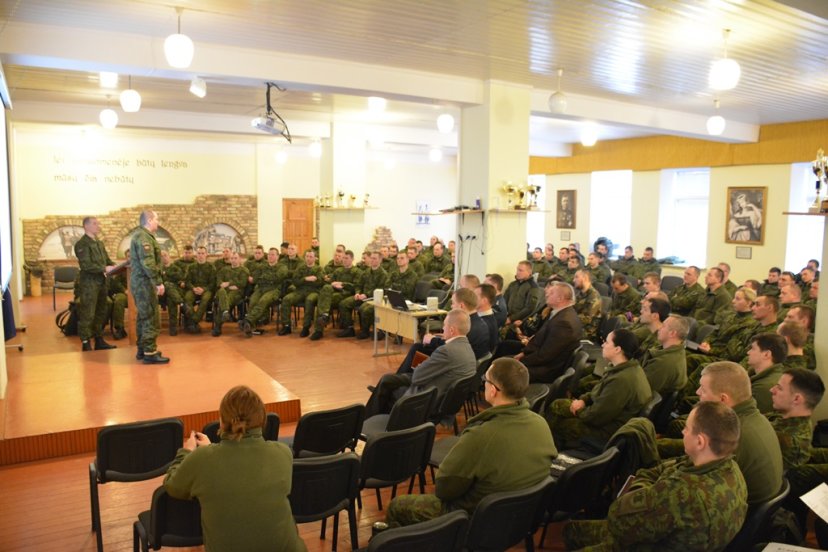 Ulonų batalione - kovinės grupės mokymosi periodas