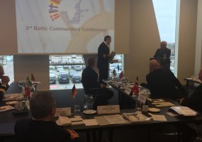Karinių jūrų pajėgų vadas dalyvavo Baltijos regiono karinių jūrų pajėgų vadų konferencijoje - 2