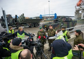 Nyderlandų karių kovinė technika, skirta NATO priešakinių batalionui - jau Lietuvoje - 4