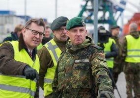 Nyderlandų karių kovinė technika, skirta NATO priešakinių batalionui - jau Lietuvoje - 5