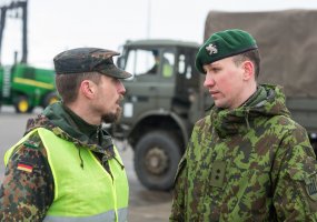 Nyderlandų karių kovinė technika, skirta NATO priešakinių batalionui - jau Lietuvoje - 6