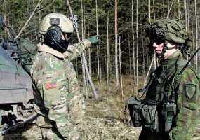 Fotogalerija: Lietuvos kariai treniravosi kartu su JAV rotacinių pajėgų kariais - 2