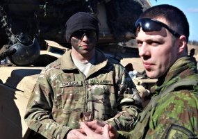 Fotogalerija: Lietuvos kariai treniravosi kartu su JAV rotacinių pajėgų kariais - 5