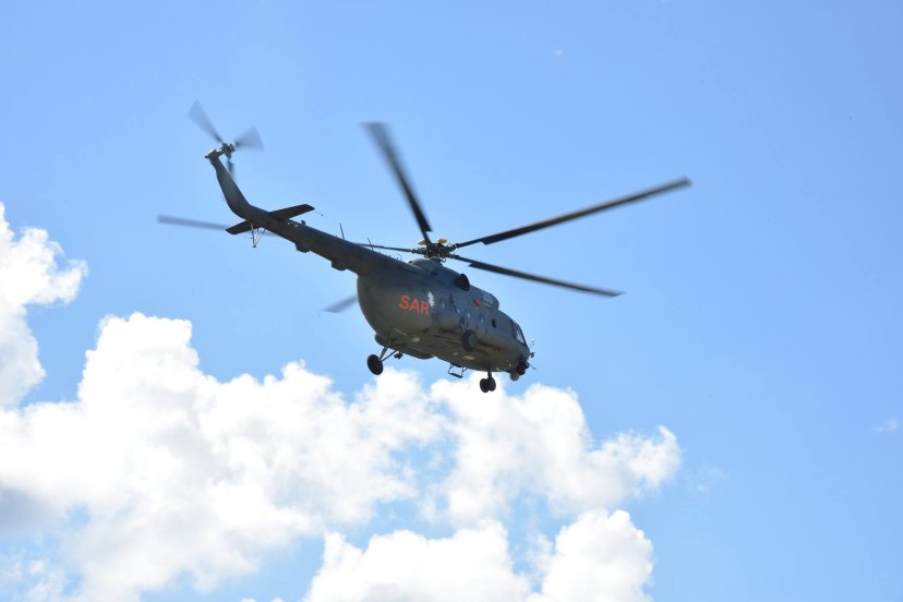 Karinių oro pajėgų sraigtasparnis iš Latvijos pargabeno donoro organus skubiai operacijai Vilniuje
