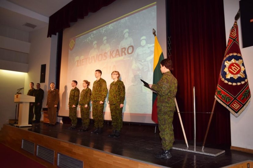 Karo policija minėjo 98-ąsias įkūrimo metines