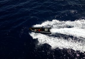 Lietuvos kariai Viduržemio jūroje dalyvavo pabėgėlių gelbėjimo operacijoje - 1