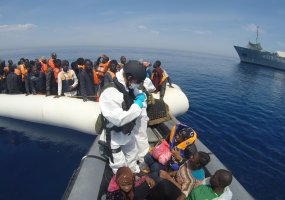Lietuvos kariai Viduržemio jūroje dalyvavo pabėgėlių gelbėjimo operacijoje - 3