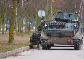 Marijampolėje vyks didžiausių šiais metais nacionalinių pratybų „Žaibo kirtis 2017“ spaudos... - 1