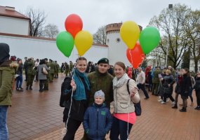 Kęstučio batalionas išleido beveik 400 tarnybą baigusių šauktinių  - 4