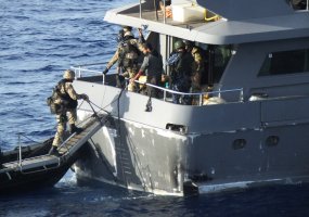 Lietuvos kariai, dalyvaujantys ES operacijoje „Sophia - 1