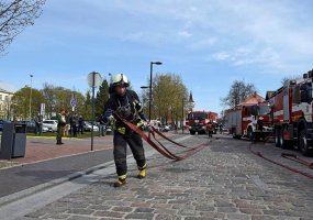 Fotogalerija: Greitojo reagavimo pajėgos kartu su Vidaus reikalų ministerijos padaliniais... - 4