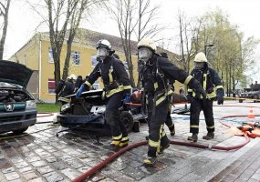 Fotogalerija: Greitojo reagavimo pajėgos kartu su Vidaus reikalų ministerijos padaliniais... - 5