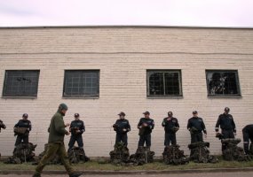 Bazinį kario savanorio įgūdžių kursą pradėjo Lietuvos policijos mokyklos kursantai ir kariai... - 4