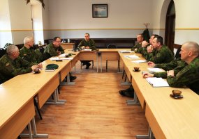 Juozo Vitkaus inžinerijos batalione lankėsi vyriausieji Sausumos pajėgų puskarininkiai - 1
