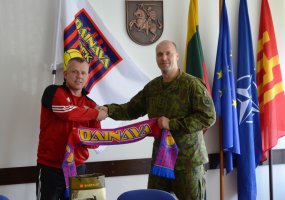 Dzūkijos sostinėje pasirašyta Lietuvos kariuomenės ir Dzūkijos futbolo klubo „Dainava - 2