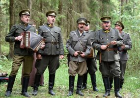 Daugiau kaip 300 žmonių žygiu pagerbė Aukštaitijos partizanus - 4