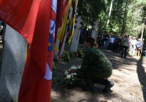 Daugiau kaip 300 žmonių žygiu pagerbė Aukštaitijos partizanus - 5