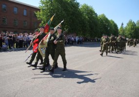 Šauktinių priesaikos ceremonija Lietuvos didžiojo kunigaikščio Vytenio batalione - 2