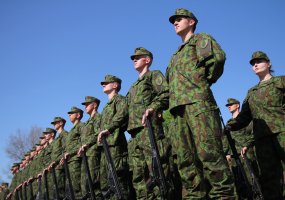 Šauktinių priesaikos ceremonija Lietuvos didžiojo kunigaikščio Vytenio batalione - 4