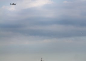 Klaipėdos uoste iškrauta NATO priešakiniame batalione tarnausiančių Norvegijos karių technika - 1