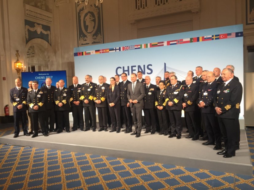 Karinių jūrų pajėgų vadas dalyvavo Europos valstybių konferencijoje