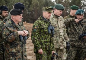 Baigėsi pratybos „Ugninis griausmas 2017 - 1