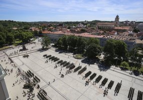 Vilniaus Katedros aikštėje iškilmingai paminėtos  - 3