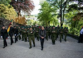 Lietuvos kariai dalyvavo tarptautiniame karių piligrimų susitikime Lurde - 2