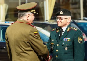 Lietuvoje su oficialiu vizitu lankosi Moldovos kariuomenės vadas brigados generolas Igor Cutie - 2