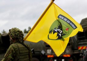 Algirdo bataliono kariai dalyvauja tarptautinėse pratybose „Saber Strike 2017 - 1