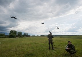Suvalkų ruože vyksta tarptautinių pratybų „Geležinis vilkas 2017“ karinė operacija - 1