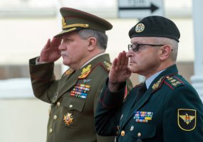 Chief of Defence of Moldova Brigadier General Igor Cutie is on a visit in Lithuania - 1