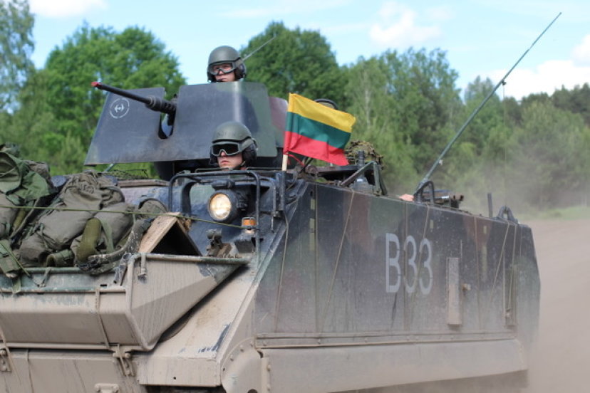 Algirdo bataliono kariai dalyvauja tarptautinėse pratybose „Saber Strike 2017