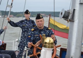 Karinių jūrų pajėgų JKVM klausytojai įgytas žinias praktiškai pritaikė lauko pratybose - 5