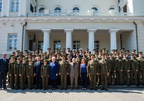 Lietuvos karo akademijos absolventai tapo karininkais - 1