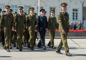 Lietuvos karo akademijos absolventai tapo karininkais - 3