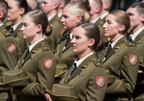 Lietuvos karo akademijos absolventai tapo karininkais - 6