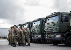 Troops of Luxembourg joined the NATO enhanced Forward Presence Battalion Battlegroup in Lithuania - 1