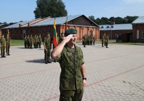Pasikeitė Inžinerijos bataliono Štabo viršininkai: „Gera tarnyba - garbės reikalas - 5